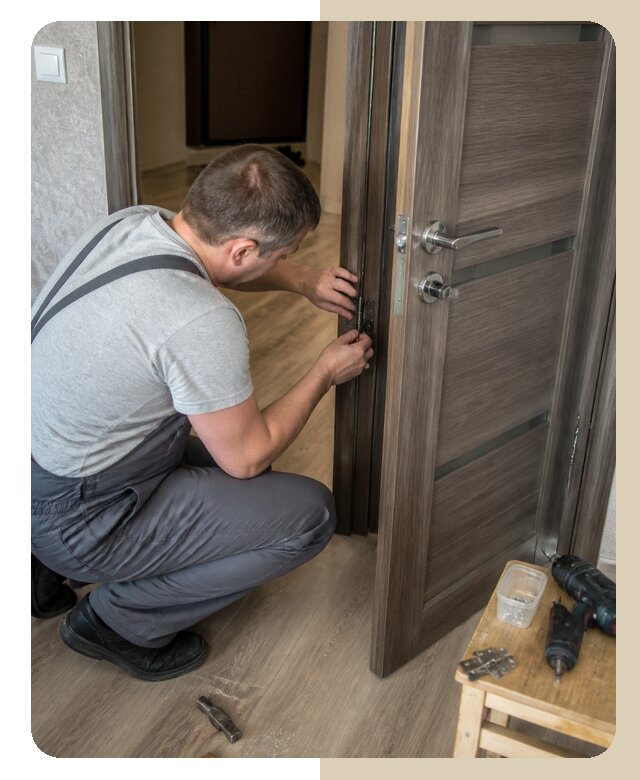 Замена дверных петель в Сердобске по цене от 2528 р. | Дверной