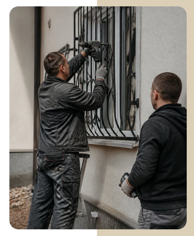 Установка наружных решеток в Сердобске от 4954 р. | Дверной